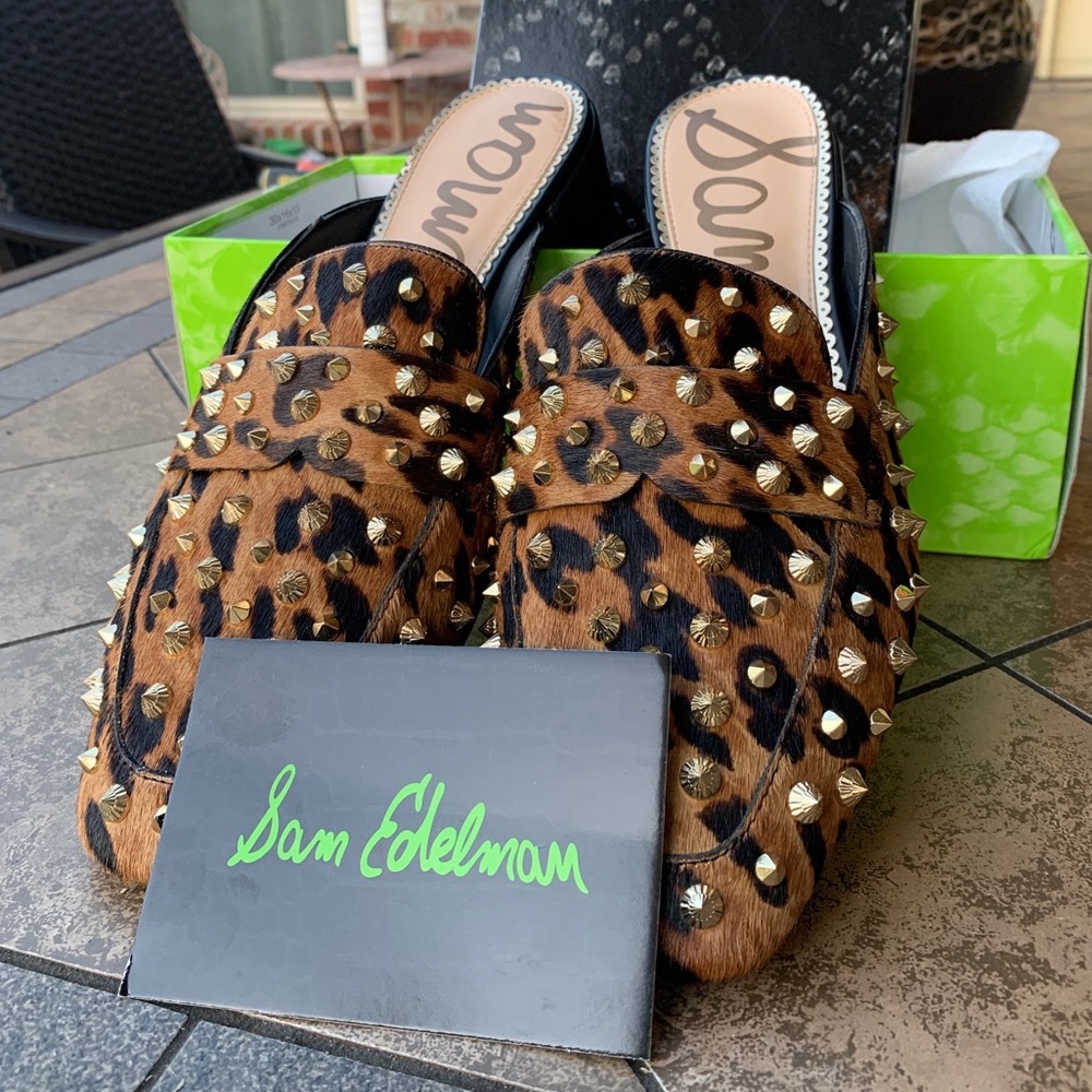 EUC➡️Sam Edelman AUGUSTUS BROWN FORDHAM MULE SZ 10